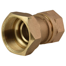 Ford Meter Box 1 1/2" Female Copper Thread X 1 1/2" CTS Q Style Coupling C04-66-Q-NL