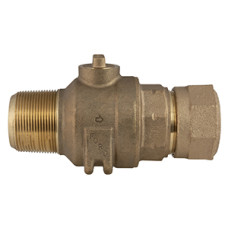 Ford Meter Box 2" Quick Joint Corporation Stop FB1000-7-Q-NL