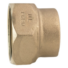 Ford Meter Box 2" Female Copper Thread X 2" Female Iron Pipe Adapter C01-77-NL