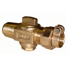 Ford Meter Box 1" Compression Corporation Stop F1000-4-NL