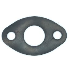 1 1/2" X 1/8" Full Face Rubber Gasket (2 HOLE) OVAL