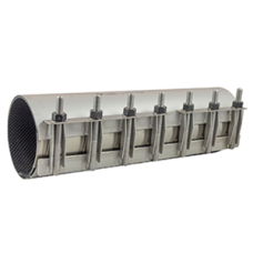 10" X 24" Stainless Steel Repair Clamp For Ductile Iron Pipe