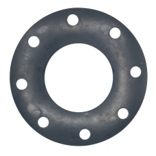4" X 1/8" Thick Full Face Rubber Gasket