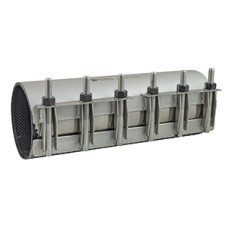 8" X 20" Long Stainless Steel Repair Clamp For Ductile Iron Pipe